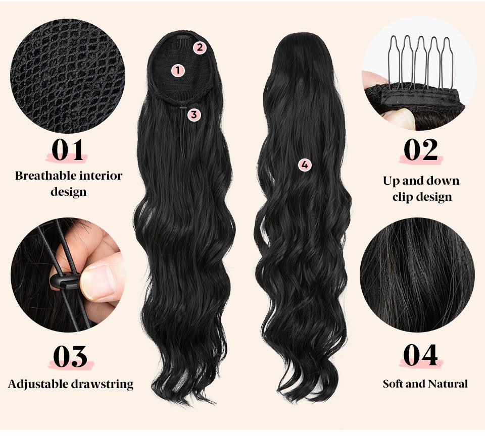 Brown Mid-Length Waves, Timeless Charm