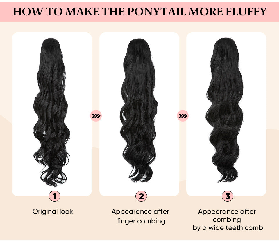 Brown Mid-Length Waves, Timeless Charm
